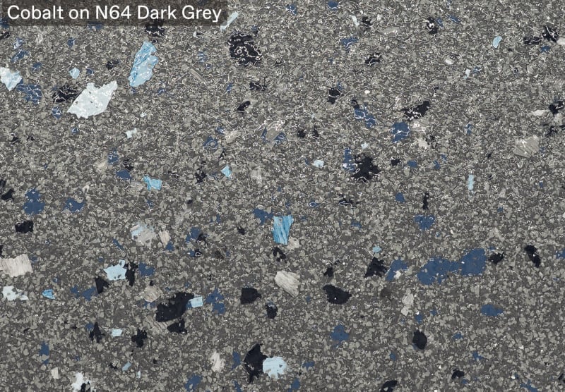 Cobalt — N64 Dark Grey base, official APC sample