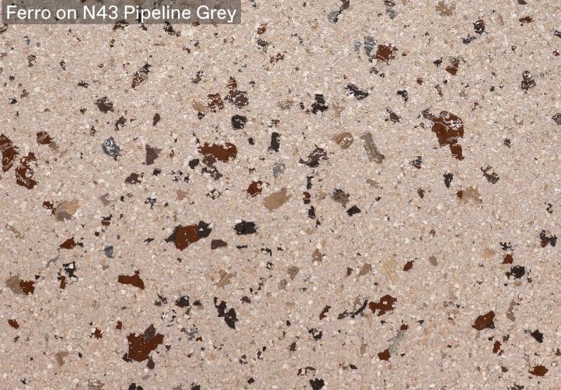 Ferro — N43 Pipeline Grey base, official APC sample