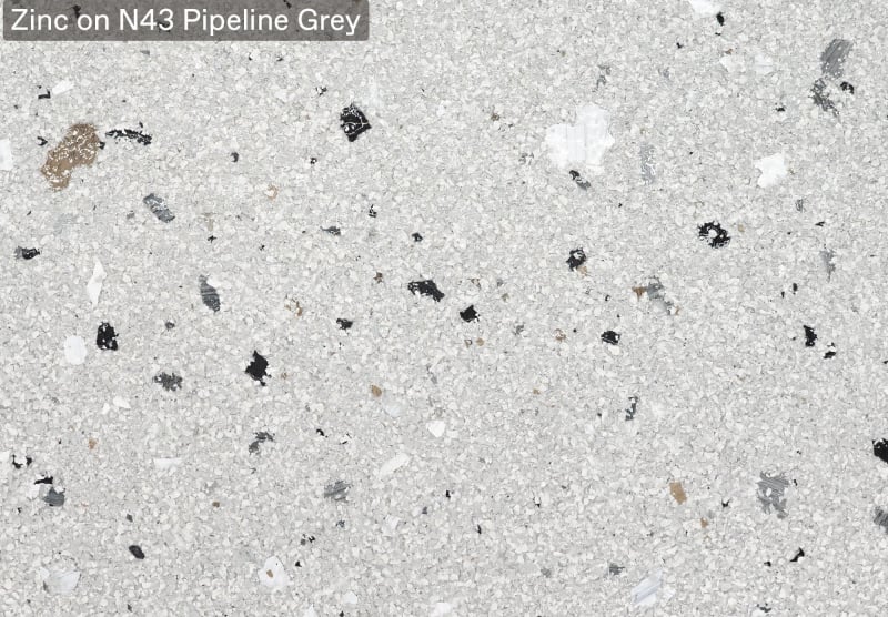 Zinc — N43 Pipeline Grey base, official APC sample