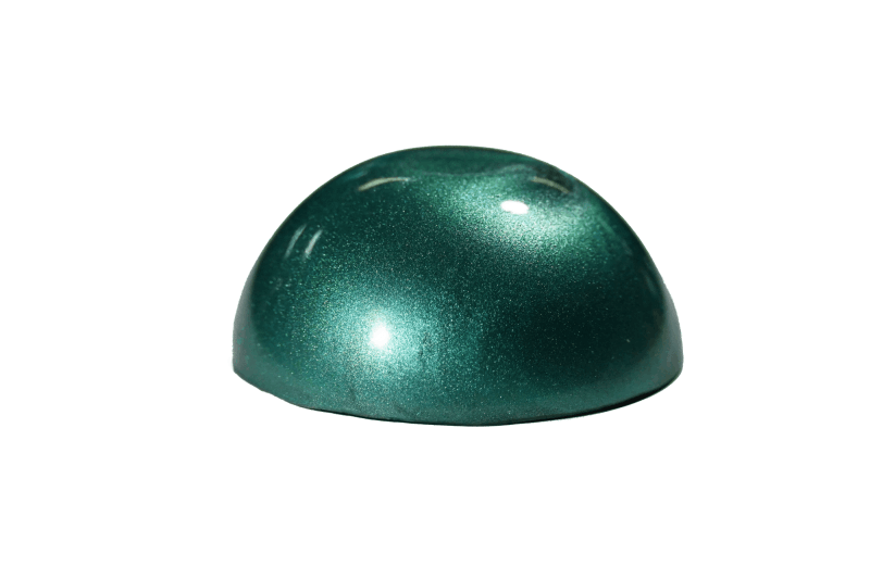 Emerald Metallic — Metallic pigment sample, official APC sample