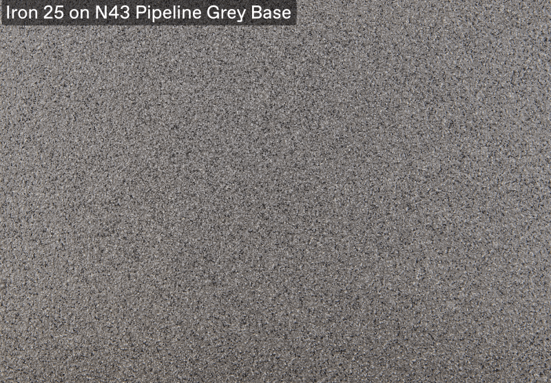 Iron 25 — N43 Pipeline Grey base, official APC sample