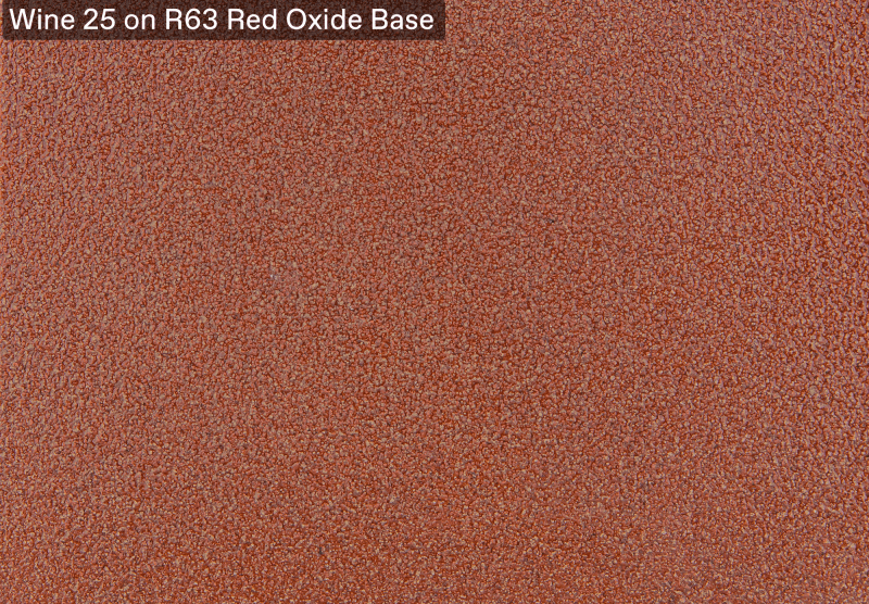 Wine 25 — R63 Red Oxide base, official APC sample
