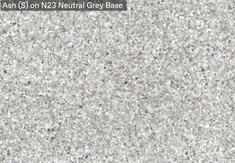 Ash (S) — N23 Neutral Grey base, official APC sample