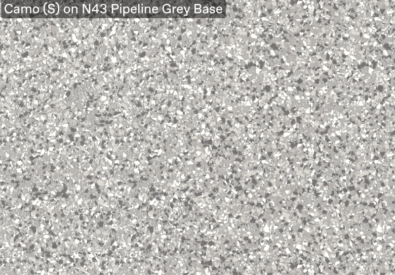 Camo (S) — N43 Pipeline Grey base, official APC sample
